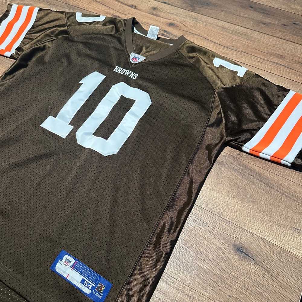 Vintage Reebok Cleveland Browns‎ Brown Football Jersey Mens 54